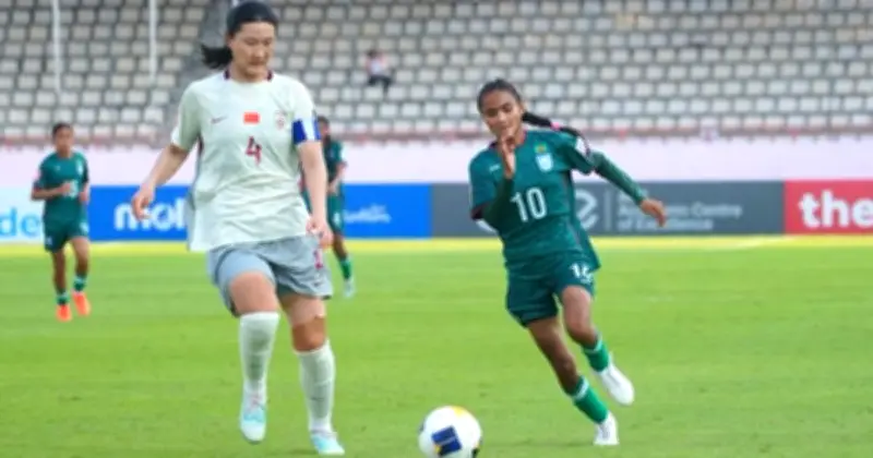 অনূর্ধ্ব-২০ নারী ফুটবলে বাংলাদেশের হার, কোয়ার্টার ফাইনালের আশা এখনও আছে