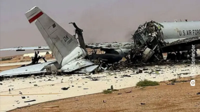 সৌদি আরবে ইরানের হামলায় মার্কিন ই-৩ সেন্ট্রি উড়োজাহাজ ধ্বংস, আহত ১০ সেনা