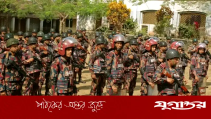 শেরপুর-৩ আসনে নির্বাচনী নিরাপত্তায় ১৬ প্লাটুন বিজিবি মোতায়েন