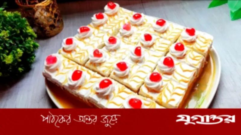 মুখে দিলেই মিলিয়ে যাওয়া ট্রেস লেচেস কেকের সহজ রেসিপি