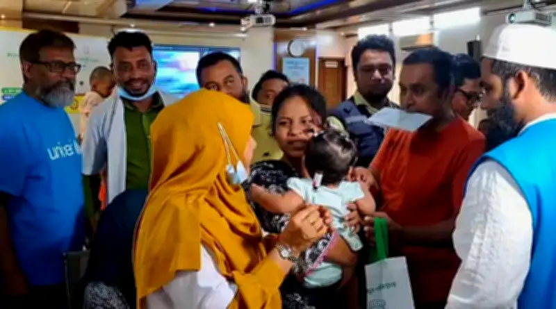 কক্সবাজারে হাম-রুবেলা টিকাদান কর্মসূচি শুরু, লক্ষ্য ১ লাখ ২০ হাজার শিশু