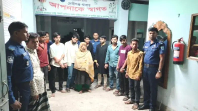 নীলফামারীতে মাদকবিরোধী অভিযানে গ্রেপ্তার ১২, শিশু মৃত্যু ও জ্বালানি তেল উদ্ধার