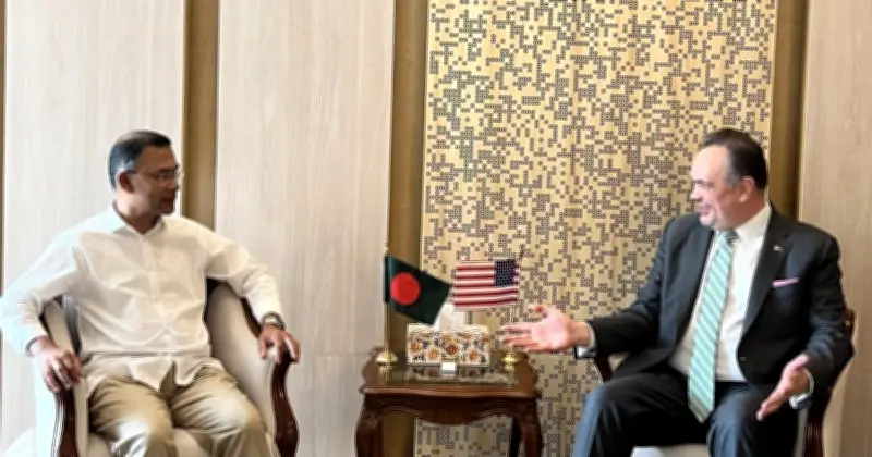 মার্কিন রাষ্ট্রদূতের প্রধানমন্ত্রীর সঙ্গে বৈঠক: বাংলাদেশ-যুক্তরাষ্ট্র সম্পর্ক জোরদারের প্রত্যাশা