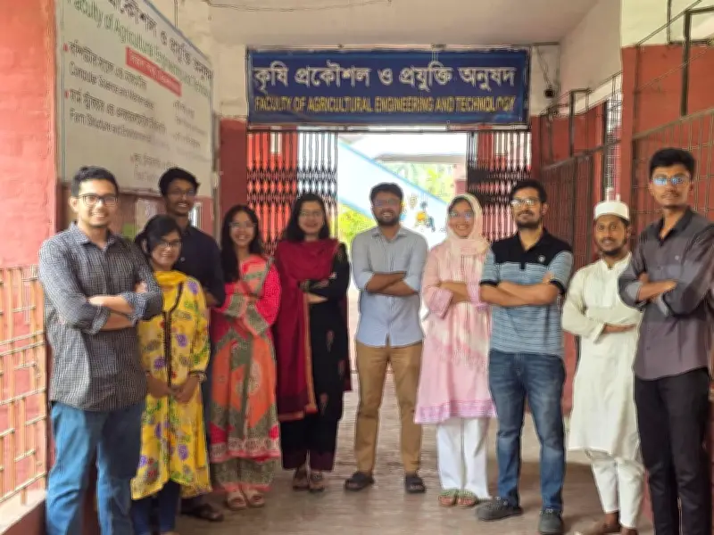 বাকৃবির শিক্ষার্থীদের আন্তর্জাতিক কৃষি প্রকৌশল প্রতিযোগিতায় চার পদক অর্জন