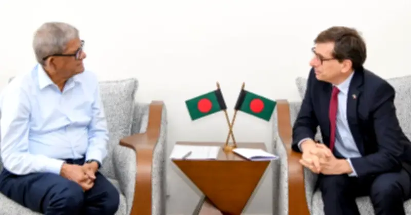 ফ্রান্সের রাষ্ট্রদূতের সঙ্গে এলজিআরডি মন্ত্রীর বৈঠক, আলোচনায় জল সরবরাহ প্রকল্প