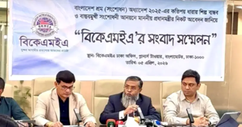 শ্রম আইন সংশোধন নিয়ে উদ্বেগ: বিকেএমইএর দাবি, কয়েকটি ধারা পুনর্বিবেচনা জরুরি
