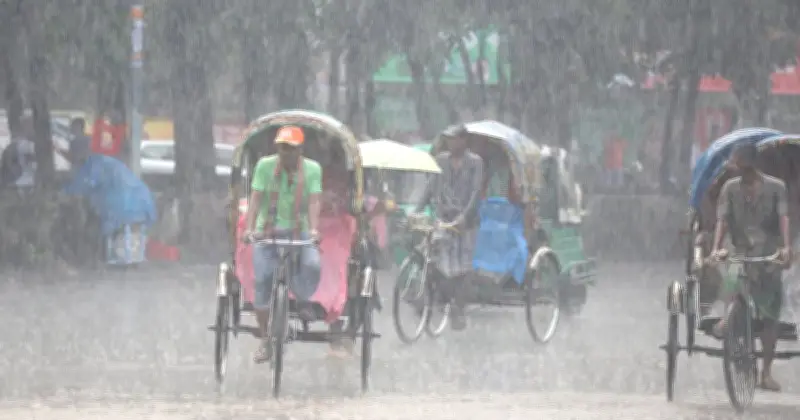 ৮ জেলায় ঝড়ো হাওয়া ও বজ্রবৃষ্টির সতর্কতা, নৌবন্দরে ১ নম্বর সংকেত