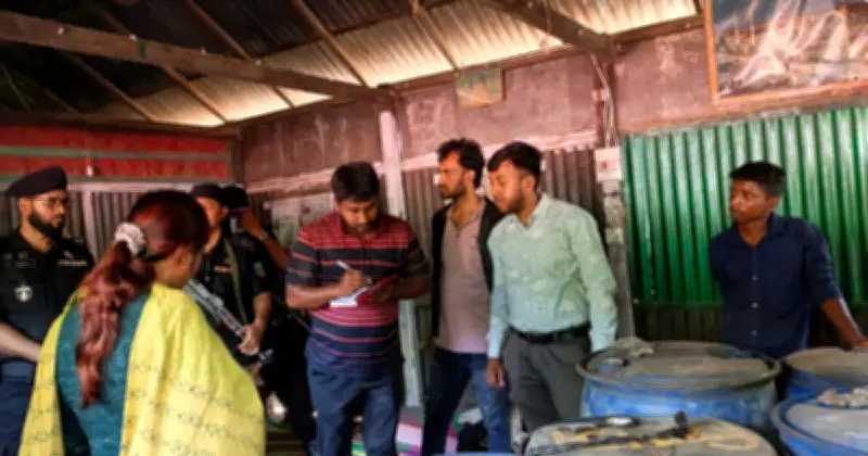 ব্রাহ্মণবাড়িয়ায় জ্বালানি তেলের অবৈধ মজুতদারদের বিরুদ্ধে র‍্যাব ও জেলা প্রশাসনের যৌথ অভিযান