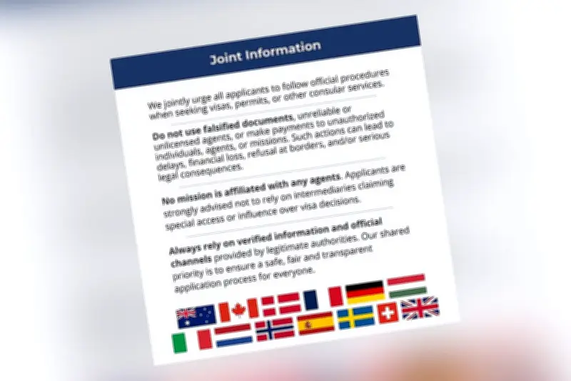 পশ্চিমা ১৩ দেশের যৌথ বিবৃতি: ভিসা সেবা নিতে বাংলাদেশিদের সতর্কতা