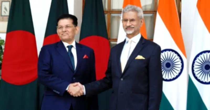 পররাষ্ট্রমন্ত্রী খলিলুর রহমানের প্রথম ভারত সফরে দ্বিপক্ষীয় সম্পর্কের আলোচনা