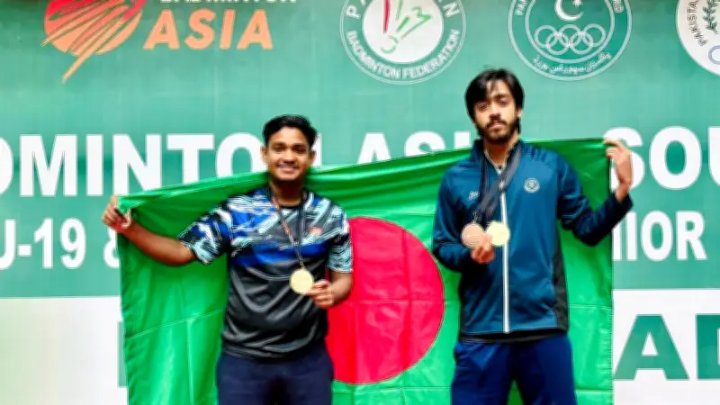 ইসলামাবাদে ব্যাডমিন্টনে বাংলাদেশের ঐতিহাসিক সোনা জয়, সিফাত-নাজমুলের দারুণ সাফল্য