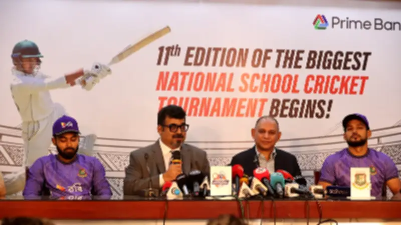 প্রাইম ব্যাংক স্কুল ক্রিকেটের নতুন মৌসুম: হৃদয়-নাজমুলের স্মৃতিচারণ ও ভবিষ্যৎ পরিকল্পনা