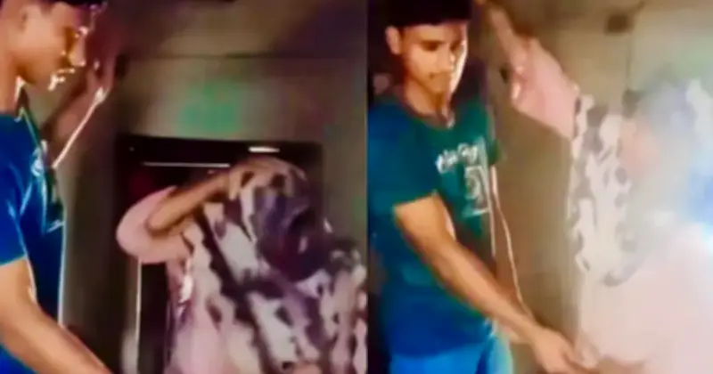 মোবাইল ডাটার টাকায় মাকে মারধরের অভিযোগ, চট্টগ্রামের আনোয়ারায় ভিডিও ভাইরাল