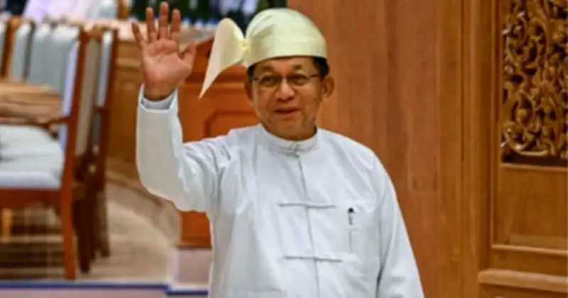 মিয়ানমারের প্রেসিডেন্ট হিসেবে শপথ নিলেন সাবেক সেনাপ্রধান মিন অং হ্লাইং