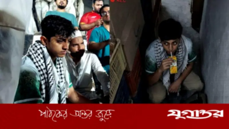 ঢাবিতে অনশনরত শিক্ষার্থীর জুস পানের ভাইরাল ছবি এআই তৈরির দাবি