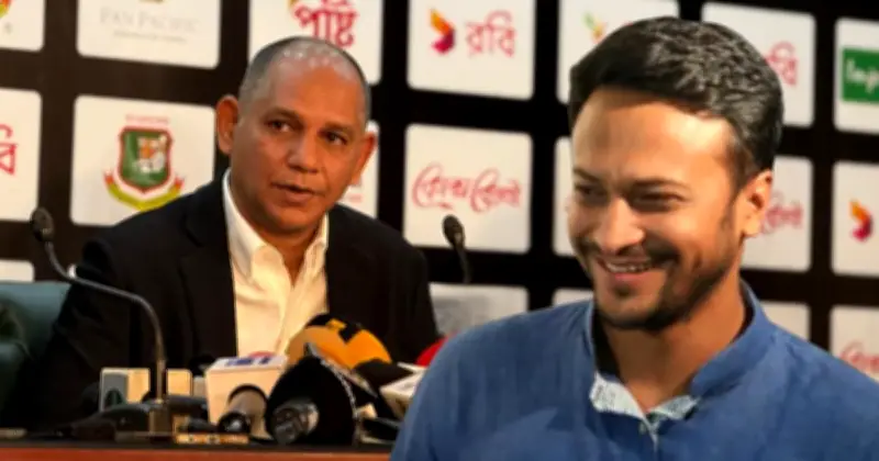 সাকিব আল হাসানের জাতীয় দলে ফেরার পথে বাধা, প্রধান নির্বাচকের বক্তব্য