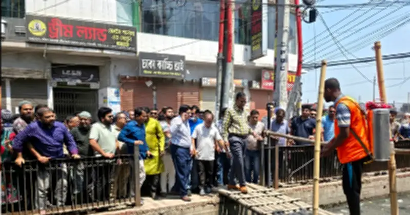 ডিএসসিসির খাল খননে ১২০০ কোটি টাকা বরাদ্দ, জিয়া সরণি খালে ৩০০ কোটি