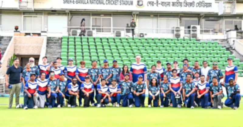 মিরপুরে যুক্তরাষ্ট্রের ২৫০তম স্বাধীনতা দিবস উদযাপনে ক্রিকেট ম্যাচ, জয়ী মার্কিন দূতাবাস