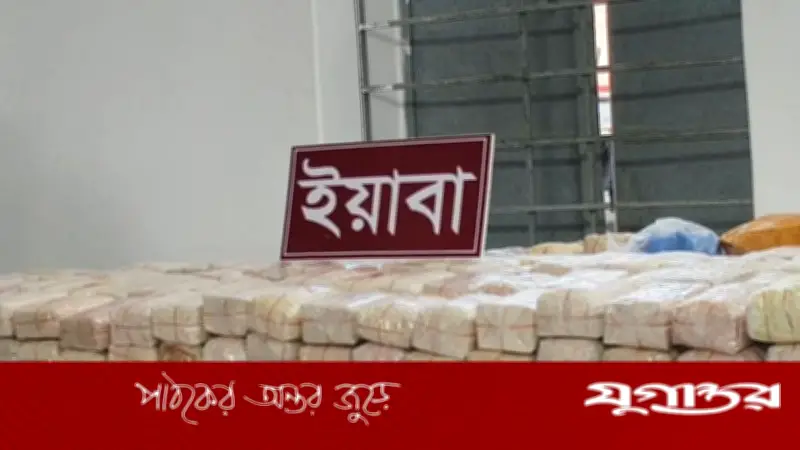 টেকনাফে ২৫ কোটি টাকার ইয়াবা উদ্ধার, মাদক কারবারিরা নদী সাঁতরে পালালো