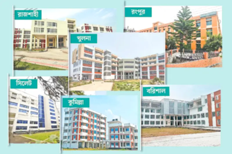 বিপুল ব্যয়ে নির্মিত আধুনিক হাসপাতাল ভবন অব্যবহৃত, রংপুর-সিলেটসহ ৬ জেলায় স্থবিরতা