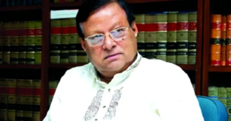 ব্যারিস্টার শফিক আহমেদের জীবনাবসান: আইনজীবী ও সাবেক মন্ত্রীর বিদায়