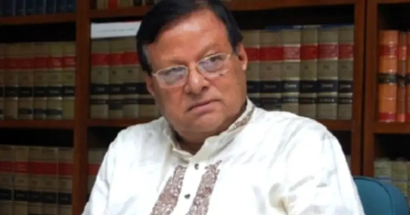 ব্যারিস্টার শফিক আহমেদের জীবনাবসান: আইনজীবী ও সাবেক আইনমন্ত্রীর বিদায়