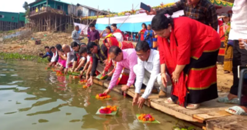 রাঙ্গামাটিতে শুরু হলো আদিবাসী সম্প্রদায়ের বৃহত্তম ধর্মীয় ও সামাজিক উৎসব