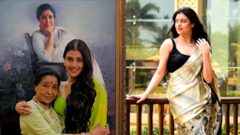 আশা ভোসলের ৩০০ কোটি টাকার সম্পদের উত্তরাধিকারী নাতনি জানাই ভোসলে বলিউডে আসছেন