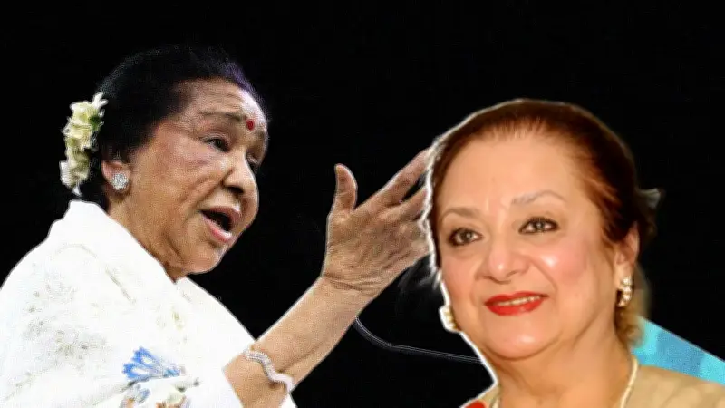 বন্ধু আশা ভোসলে ও সায়রা বানুর শেষ সাক্ষাৎ: রমজানে দেখা, ক্লান্তির ছাপ ও স্মৃতির আড্ডা