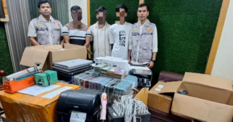 ডিএমপি'র অভিযানে তুরাগে মোবাইল চোরাচালান চক্রের তিন সদস্য গ্রেফতার, ৪৪২ ফোন জব্দ