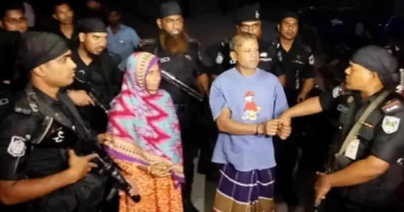 রংপুরে যুবদল নেতা হত্যা মামলার প্রধান আসামি মাদক কারবারি মমিন ও স্ত্রী গ্রেফতার