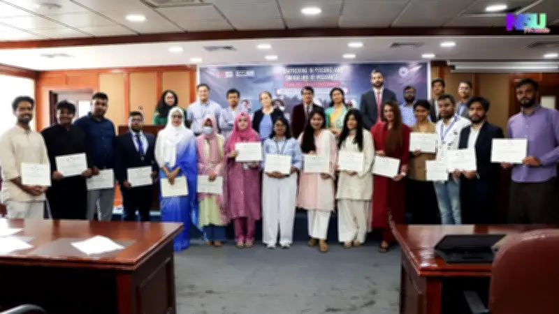 মানব পাচার ও অভিবাসী চোরাচালান বিষয়ক সার্টিফিকেট কোর্সের সনদ বিতরণ সম্পন্ন