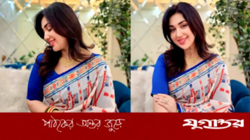 নববর্ষে অপু বিশ্বাসের নতুন সাজে শুভেচ্ছা, আসছে ঈদে 'সিক্রেট' সিনেমা