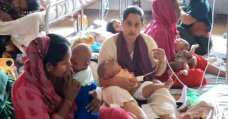 হামে ২৪ ঘণ্টায় ৯ শিশুর মৃত্যু, ঢাকায় সর্বোচ্চ আক্রান্ত