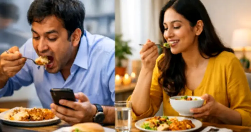 দ্রুত খাওয়ার অভ্যাস স্বাস্থ্যের জন্য ক্ষতিকর, বিশেষজ্ঞরা সতর্ক করছেন