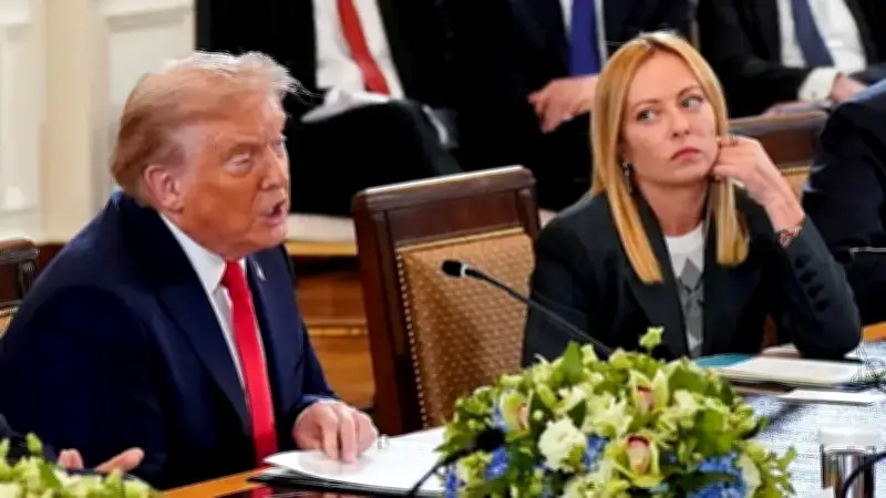 ট্রাম্পের কঠোর সমালোচনায় মেলোনি: সাহসের অভাব ও ইরান নিয়ে দ্বন্দ্ব