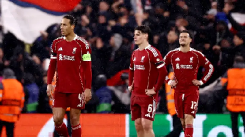 লিভারপুলের হতাশার মৌসুম: চ্যাম্পিয়নস লিগ থেকে বিদায়, কোচ স্লটের ভবিষ্যৎ অনিশ্চিত