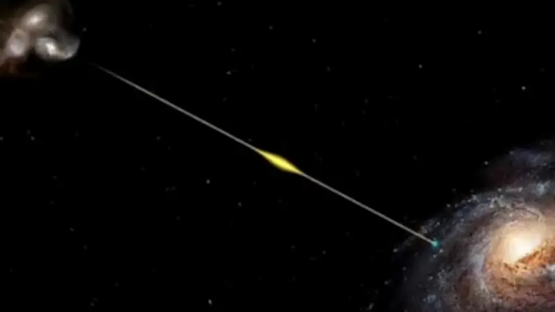 ৮০০ কোটি আলোকবর্ষ দূর থেকে আসা মেগা-লেজার সংকেত শনাক্ত, চ্যালেঞ্জে বিজ্ঞান