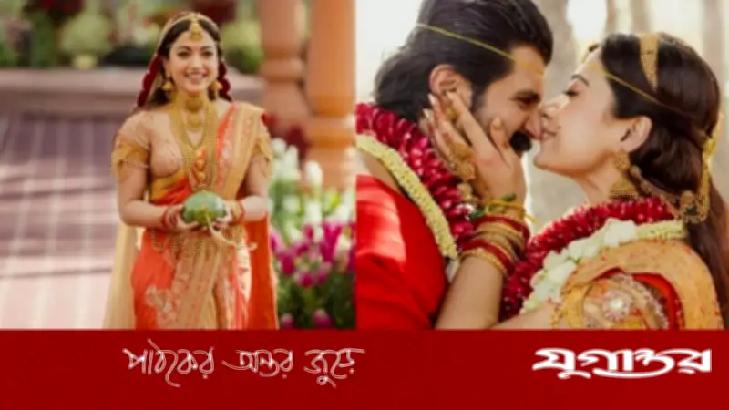 রাশমিকার বিয়ের সাজে মাত্র ৪০ মিনিটের রহস্য উন্মোচন করলেন রূপটান শিল্পী তনভি