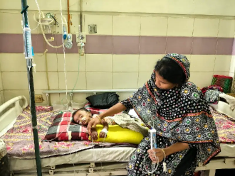 হামের প্রাদুর্ভাবে শিশু মৃত্যু ও হাসপাতালে রোগীর চাপ উদ্বেগজনক হারে বাড়ছে