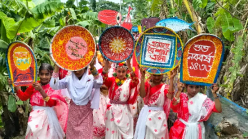 ভোলার দুর্গম চরে মদনপুর আলোর পাঠশালায় উৎসবমুখর বাংলা নববর্ষ ১৪৩৩ উদযাপন