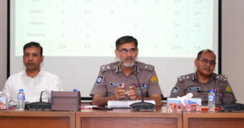 ডিএমপি কমিশনারের নির্দেশ: জনবান্ধব পুলিশিং ও অপরাধ নিয়ন্ত্রণ জোরদার করতে হবে