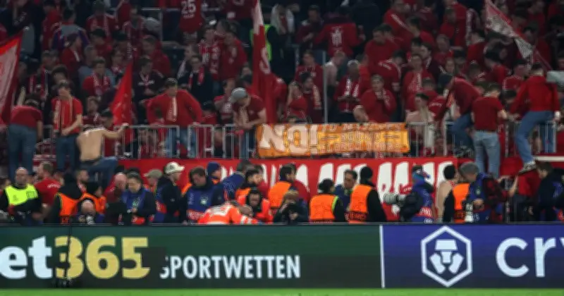 বায়ার্ন মিউনিখ সমর্থকদের ক্ষমা, চ্যাম্পিয়ন্স লিগে ফটোগ্রাফারদের উপর দৌড়ে আহত