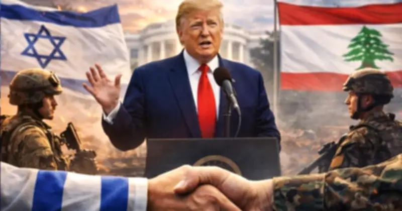 ইসরায়েল-লেবানন যুদ্ধবিরতিতে সম্মত, ট্রাম্পের মধ্যস্থতায় ঐতিহাসিক সিদ্ধান্ত