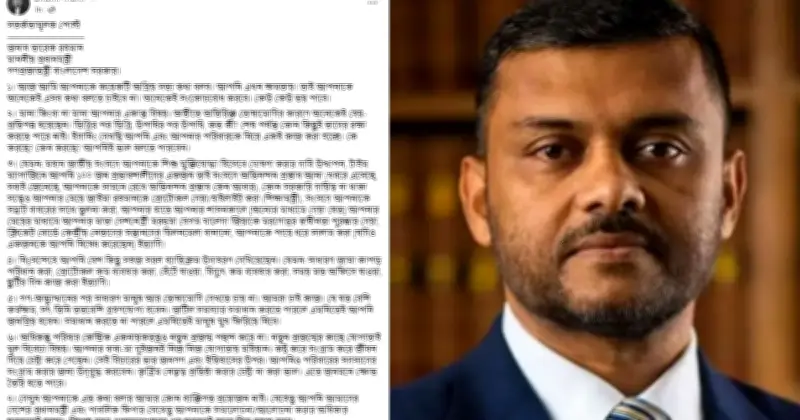 প্রধানমন্ত্রীকে 'অপ্রিয় সত্য' জানিয়ে শিশির মনিরের ফেসবুক পোস্ট: তোষামোদি নয়, কাজ চায় মানুষ