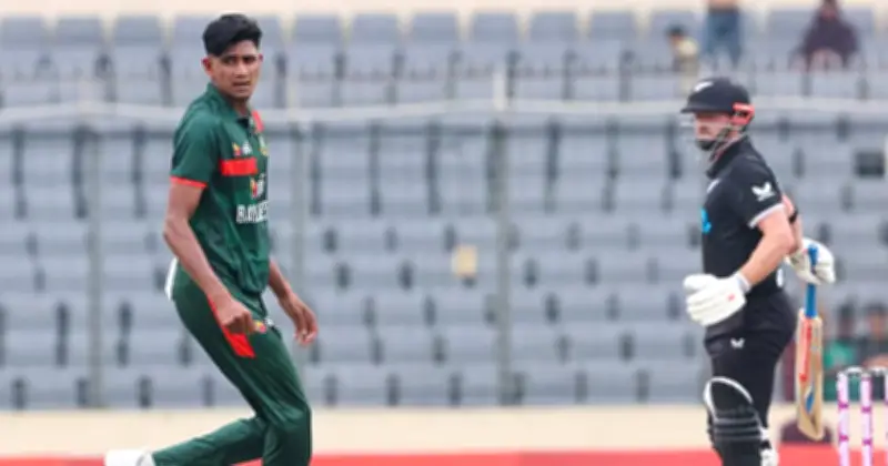 ওয়ানডে সিরিজের প্রথম ম্যাচে নিউজিল্যান্ডের ২৪৭ রান, বাংলাদেশের লক্ষ্য ২৪৮