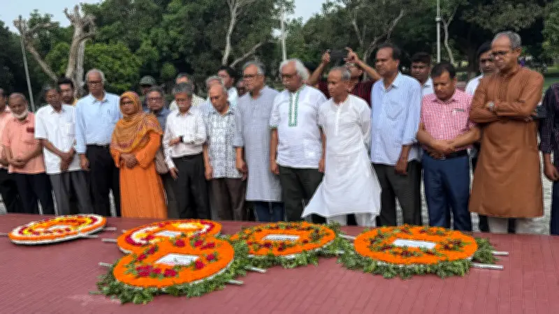 মুজিবনগর দিবসে নাগরিক সমাজের শ্রদ্ধা, রাষ্ট্রীয় কর্মসূচির অনুপস্থিতিতে ক্ষোভ