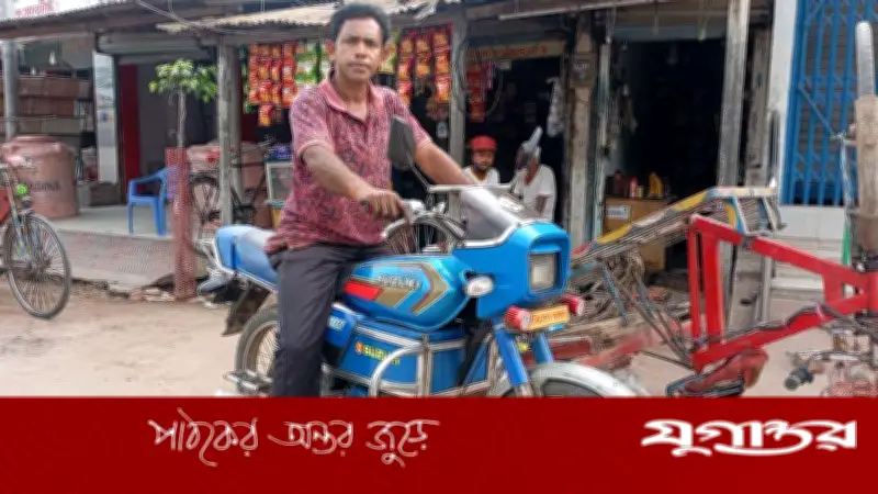 ঠাকুরগাঁওয়ের রতনের বৈদ্যুতিক বাইক: মাত্র ৫ টাকায় ১২০ কিলোমিটার পথ