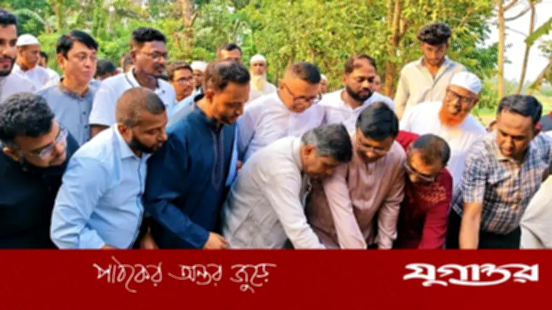 তারেক রহমানের মানবিক উদ্যোগে গোলাপি বেগমের নতুন বাড়ি নির্মাণ শুরু