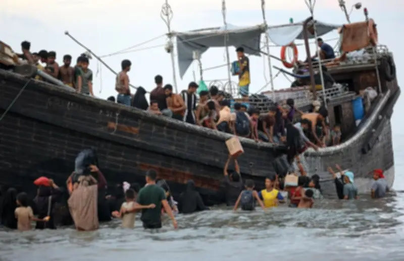 আন্দামান সাগরে রোহিঙ্গাদের মৃত্যুঝুঁকি: ২০২৫ সালে ৯০০ নিখোঁজ বা নিহত